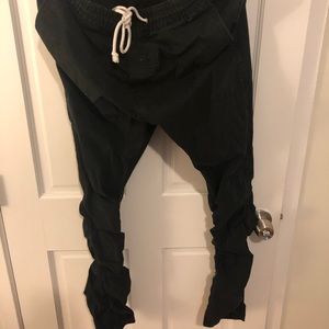 Black H&M Jogger Style Pants.